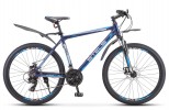 Велосипед 26' хардтейл, рама алюминий STELS NAVIGATOR-620 MD темно-синий, диск, 21ск., 14' (А21)